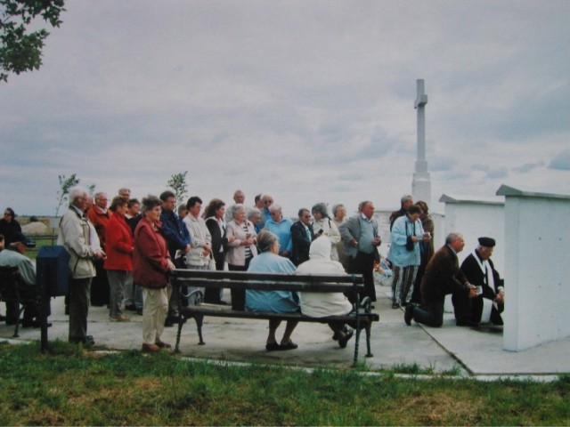 Ansprache von Pfarrer Stehle in Rudolfsgnad